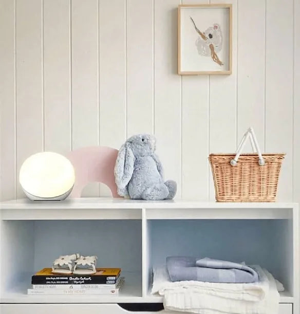 Childcare Smart Night Light / Wi-Fi Connected, Voice control, LED Lights, Custom Time