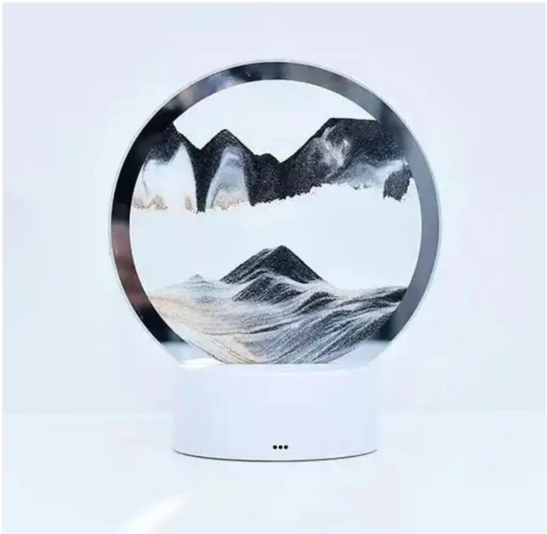 Orange Serenity Sands 7 Colour Motion Lamp