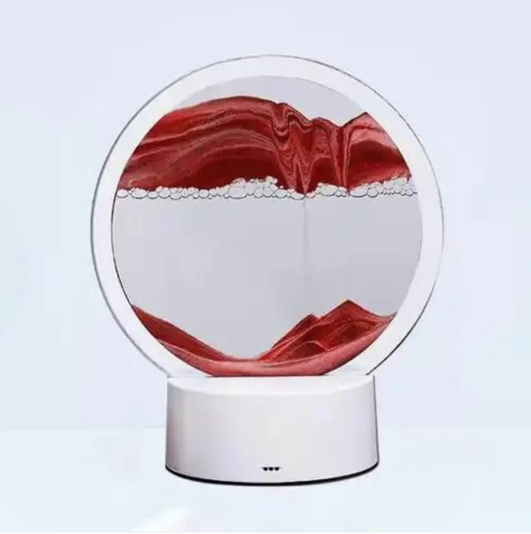 Orange Serenity Sands 7 Colour Motion Lamp