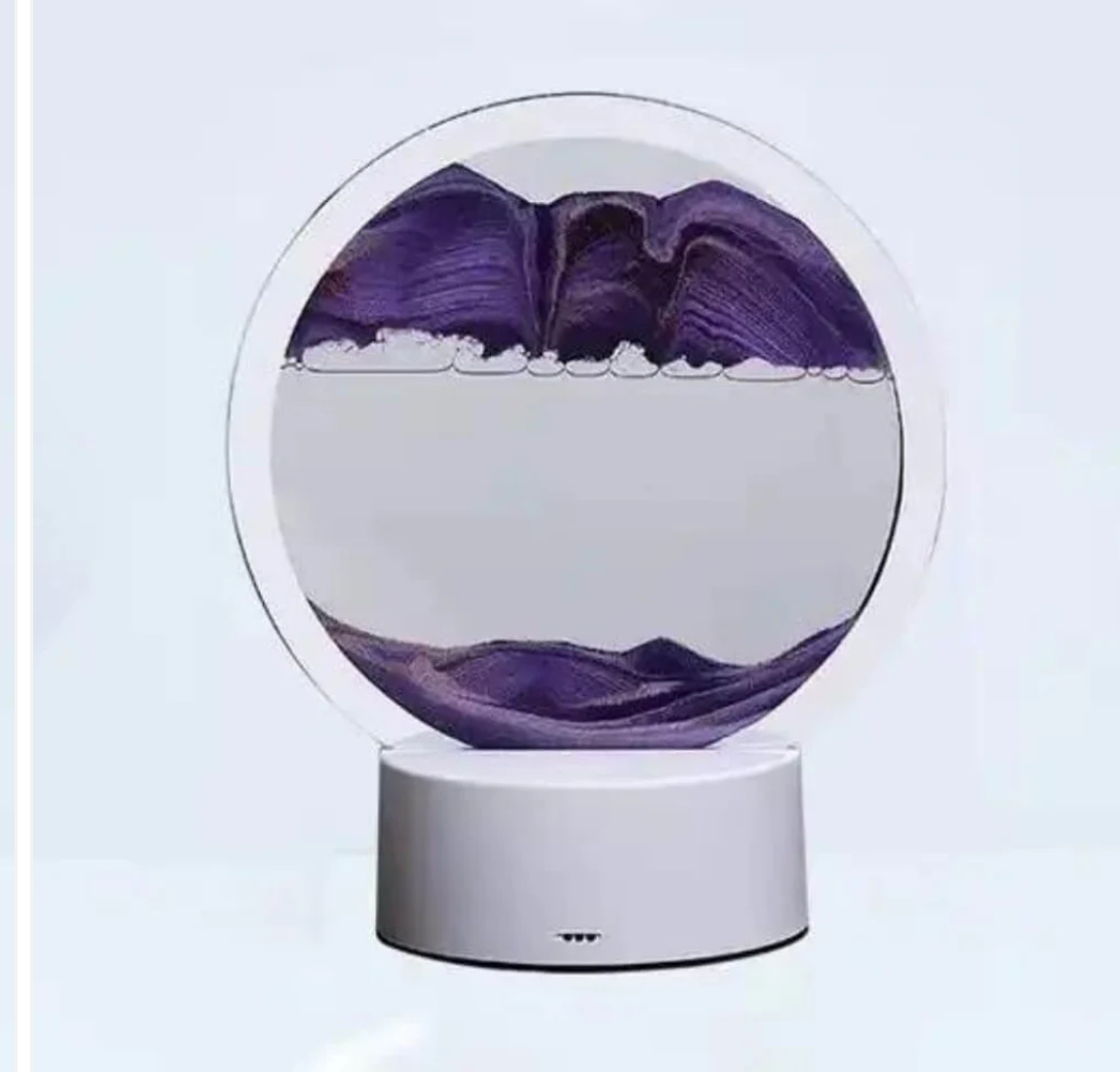 Orange Serenity Sands 7 Colour Motion Lamp