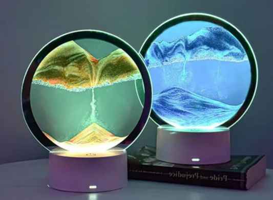 Orange Serenity Sands 7 Colour Motion Lamp