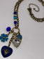 Blue Jewel Fashion Long Necklaces