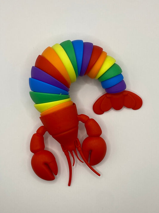 Sensory Lobster toys 3 colours