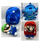 Kids Plush Back Packs with Removable Toy - 3 designs