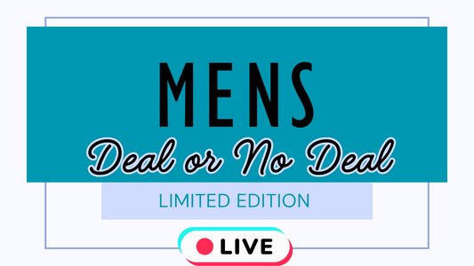 MENS Large DEAL OR NO DEAL bag ORIGINAL (LIVE)