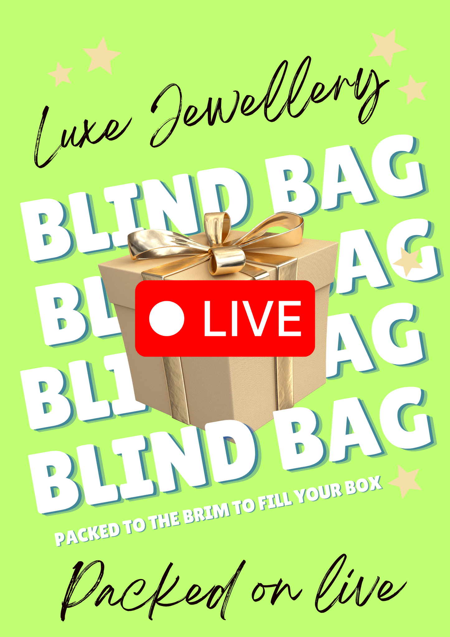 Luxe MYSTERY Jewellery Blind Bag (LIVE)