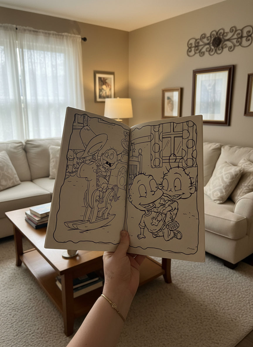 Kids JUMBO Character Colouring Books – Choose Your Style