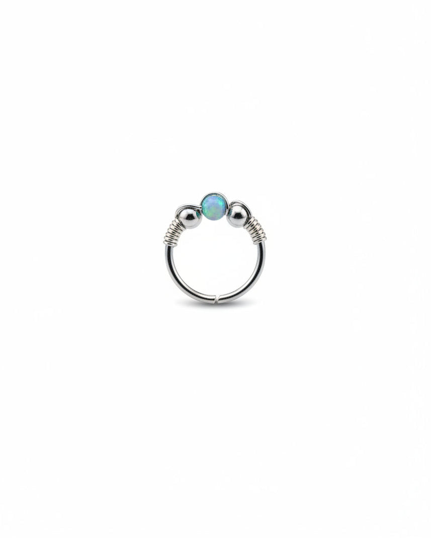 Opal Glow Nose Hoop – Choose your style
