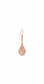 Rose Gold Teardrop Dangle Earrings