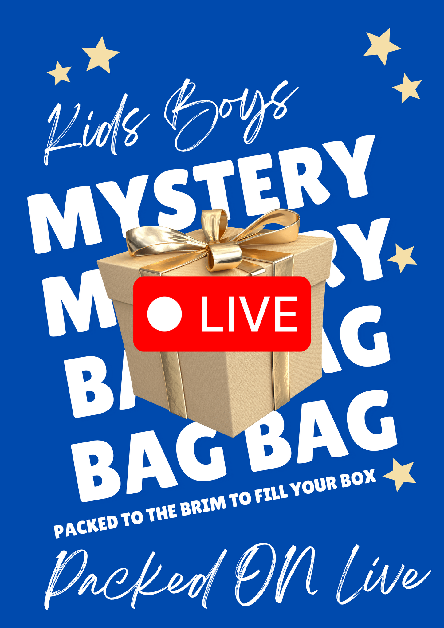 Small KIDS MYSTERY BAGS (LIVE)