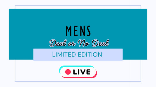 MENS Large DEAL OR NO DEAL bag ORIGINAL (LIVE)