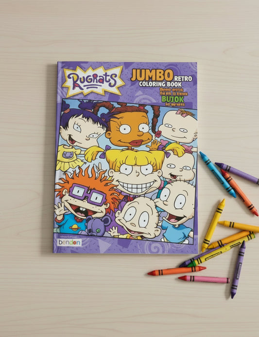 Kids JUMBO Character Colouring Books – Choose Your Style