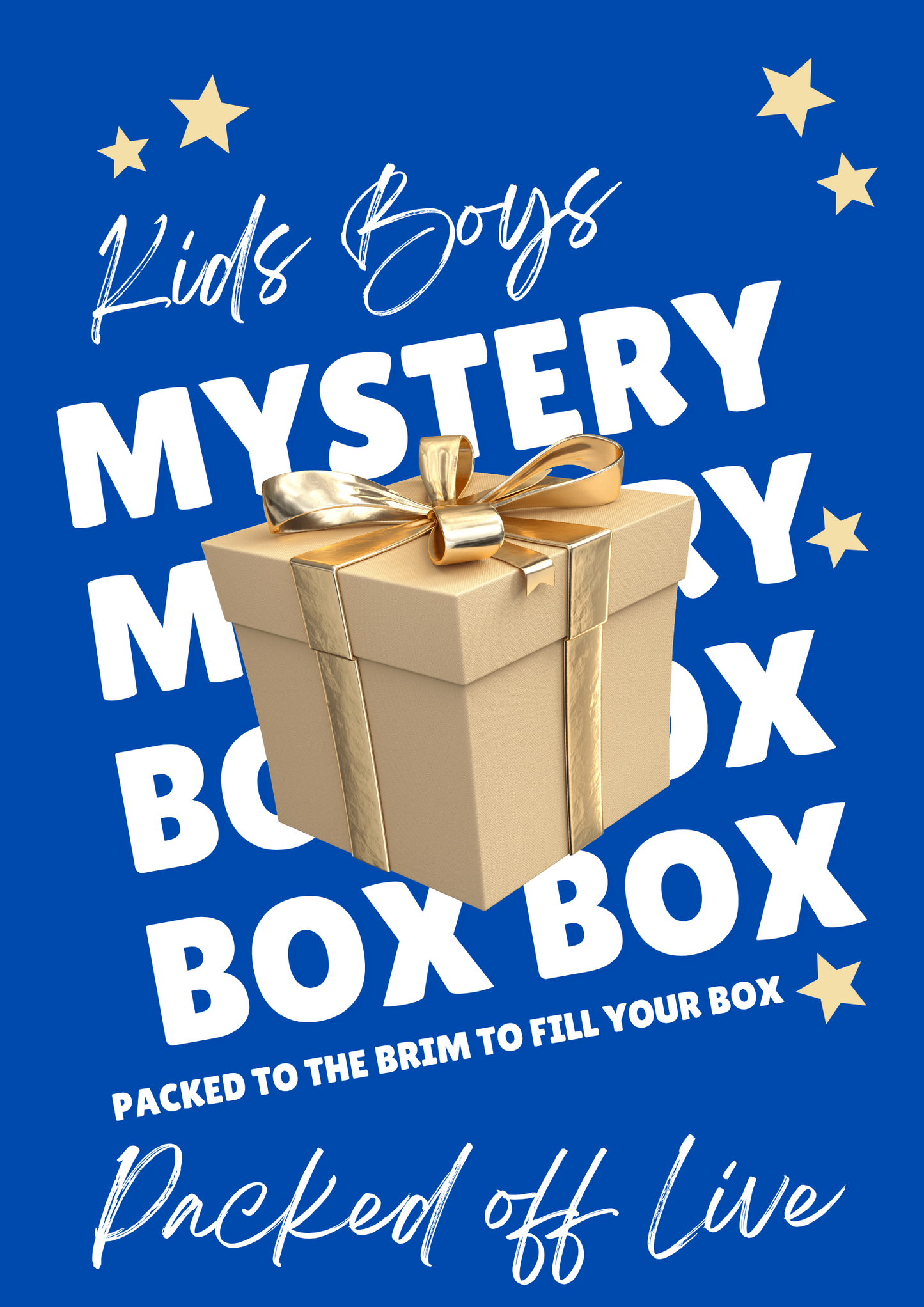 Kids Mystery Boxes- Girls, Boys & Unisex (Not Live)