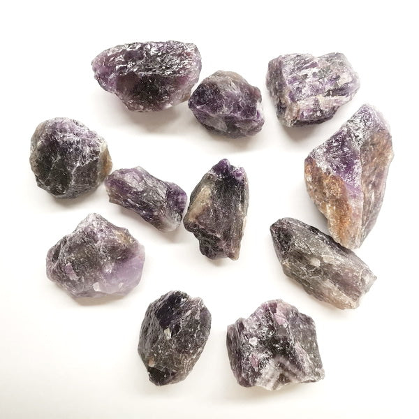 3 Peice Set Natural Raw Rouge Gemstones- Red Jasper & Amethyst crystal Aambers Goodies xx Amethyst 3 Peice Set 