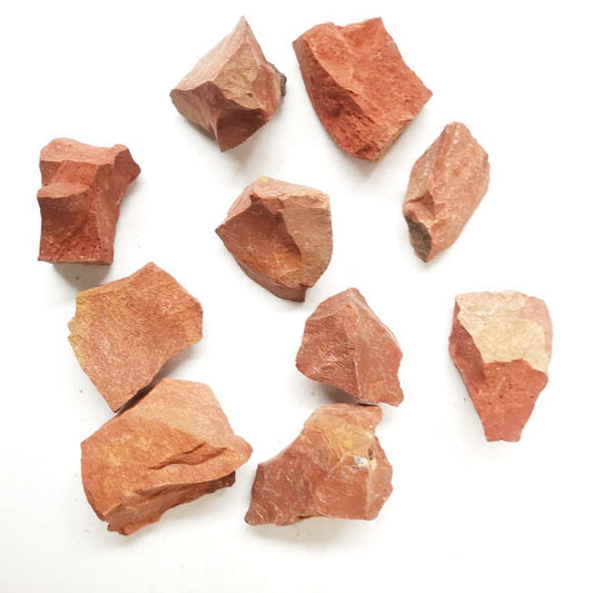 3 Peice Set Natural Raw Rouge Gemstones- Red Jasper & Amethyst crystal Aambers Goodies xx Red Jasper 3 Peice Set 