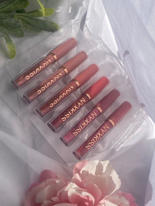 6 Matte Quick Drying Lipsticks pack Aambers Goodies xx 