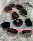AVIATOR Coloured Framed Sunglasses + Free Drawstring Bag Sunglasses Aambers Goodies xx 