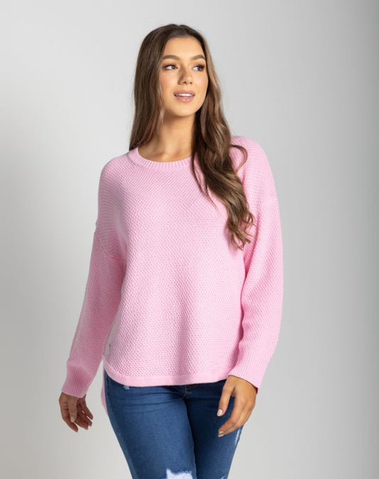 Baby Pink Knit Sweater Aambers Goodies xx 6-20 au (XS-4XL) 