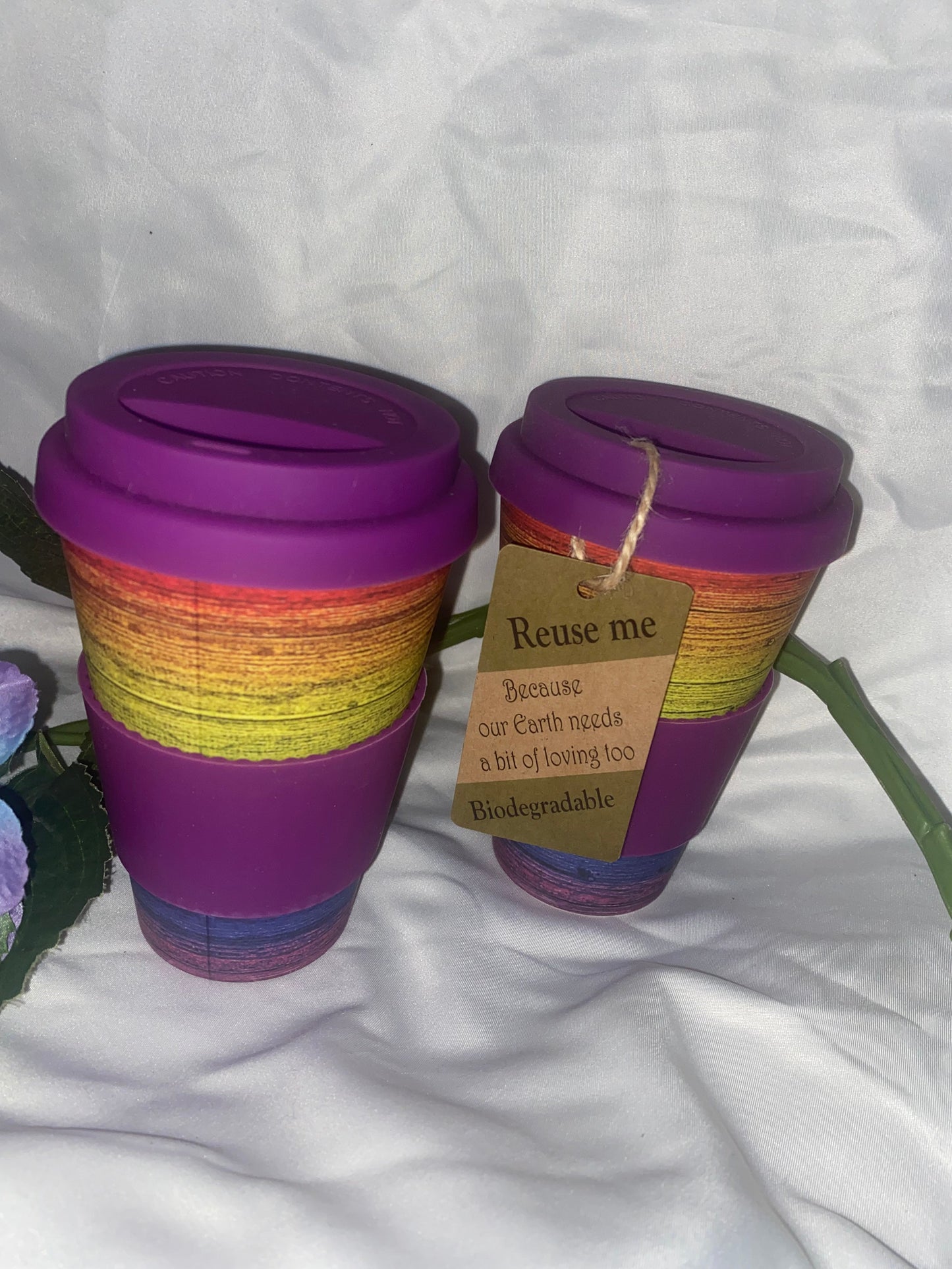 Bamboo Biodegradable Reusable Coffee Cup Aambers Goodies xx Bamboo Reusable Coffee Cup 