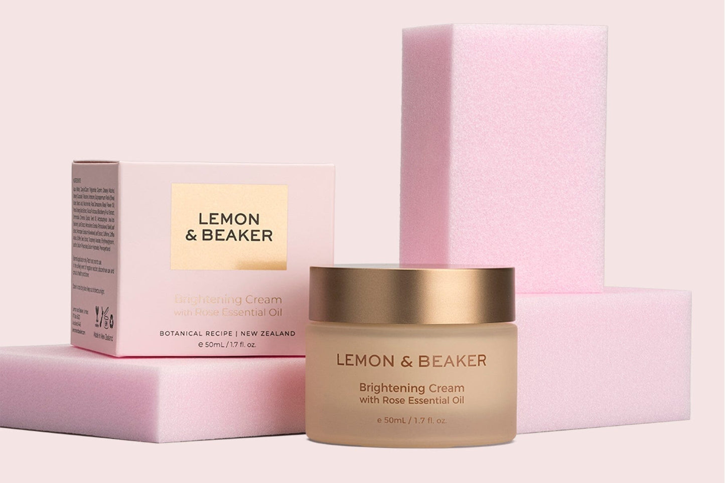 Brightening Cream with Rose Essential Oil by Lemon and Beaker Aambers Goodies xx 
