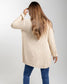 Cream White Knitted Sweater Jumper Aambers Goodies xx 