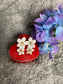Double Flower Dangle Earings- 2 colours Aambers Goodies xx White 