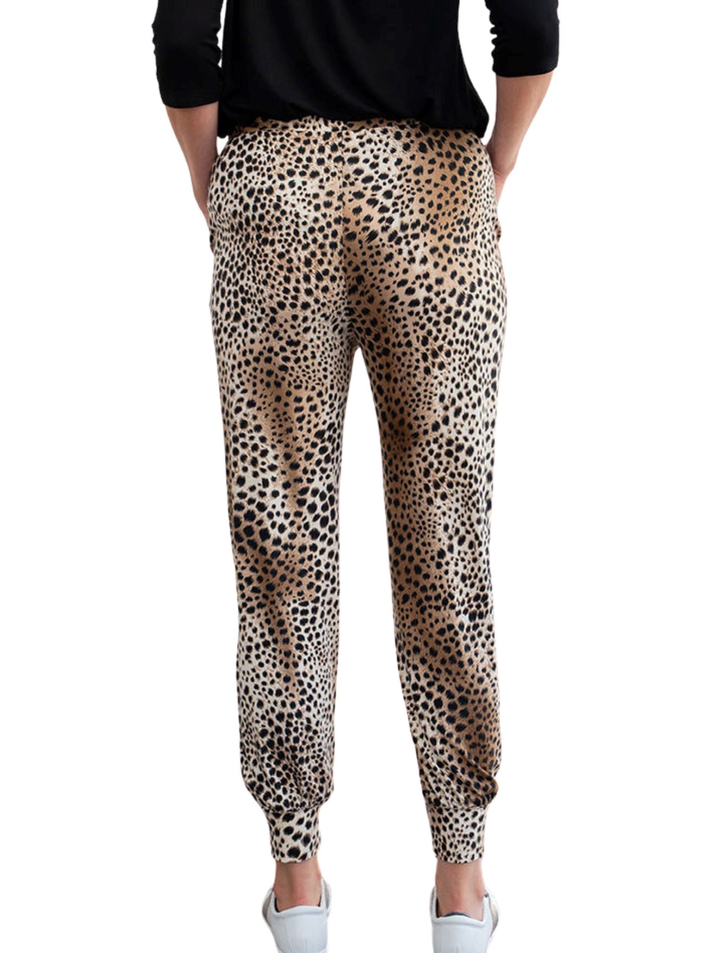 ELLE Golden Leopard Soft Pants Pants Aambers Goodies xx 