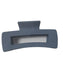 Hair Claw Clip - Large Rectangle- 6 colours-10.5 cms Hair accessories Aambers Goodies xx Dark Grey 