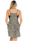 Leopard Mini Pinafore Dress Aambers Goodies xx 