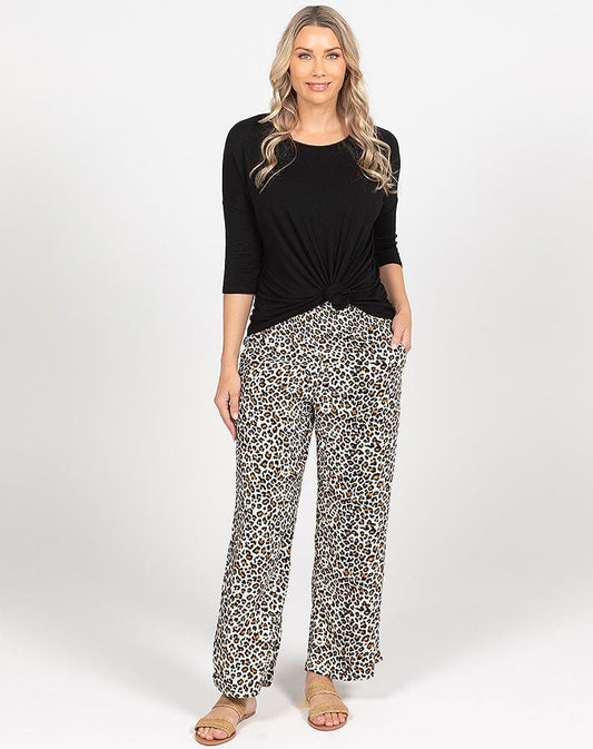 Leopard Stretch Pants Aambers Goodies xx