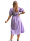 Lilac Midi Dress Aambers Goodies xx 