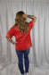 MUM Red Halloween Handmade Graphic Design T-Shirt Shirts & Tops Aambers Goodies xx 