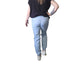 NOELLE Light Blue Mid Rise Stretch loose Jeans jean Aambers Goodies xx 