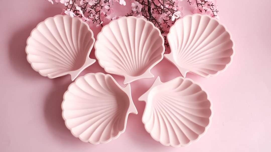 Pink Shell Trinket Tray Aambers Goodies xx 