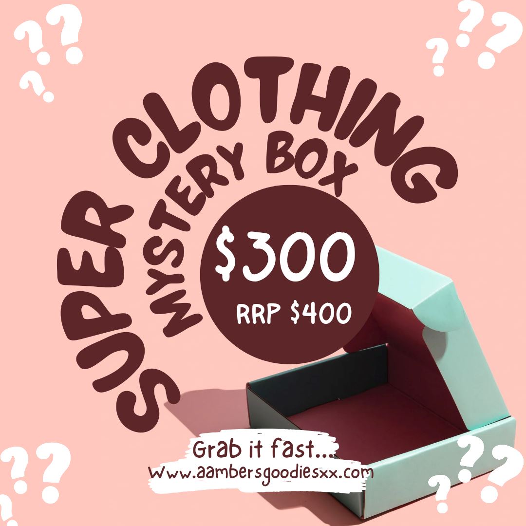 SUPER CLOTHING MYSTERY BAG $300 with $400 Value mystery bag Aambers Goodies xx 