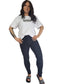 TILLY high waisted stretch skinny jeans 4 colours- Blue Rips, Khaki, White & Black Jeans Aambers Goodies xx 