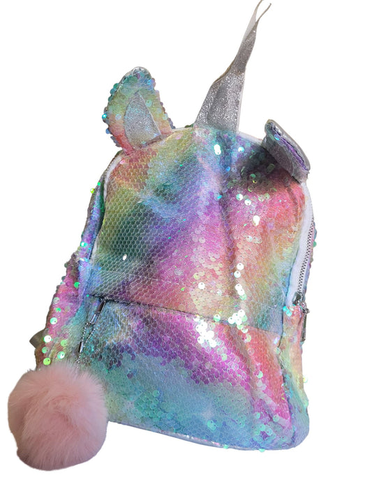 Unicorn Zip Back Pack with compartments bag Aambers Goodies xx 